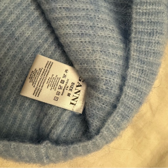 Ganni V-neck Wool Sweater M - Picture 3 of 3